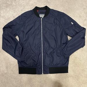 Calvin Klein Men's Navy Bomber Jacket